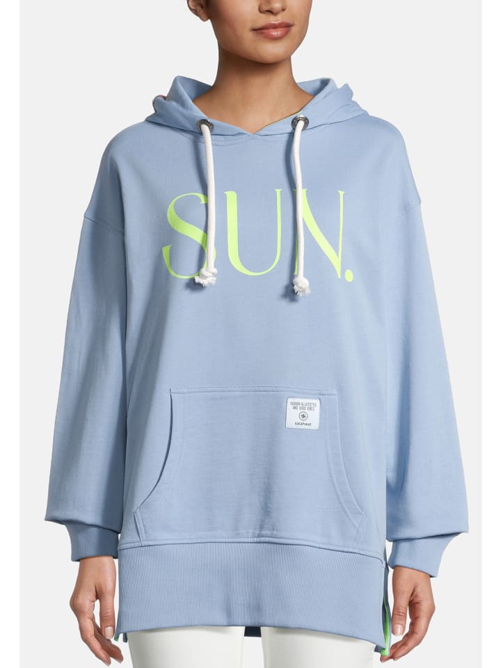 Salzhaut Hoodie LIENJE in Ice Blue günstig kaufen