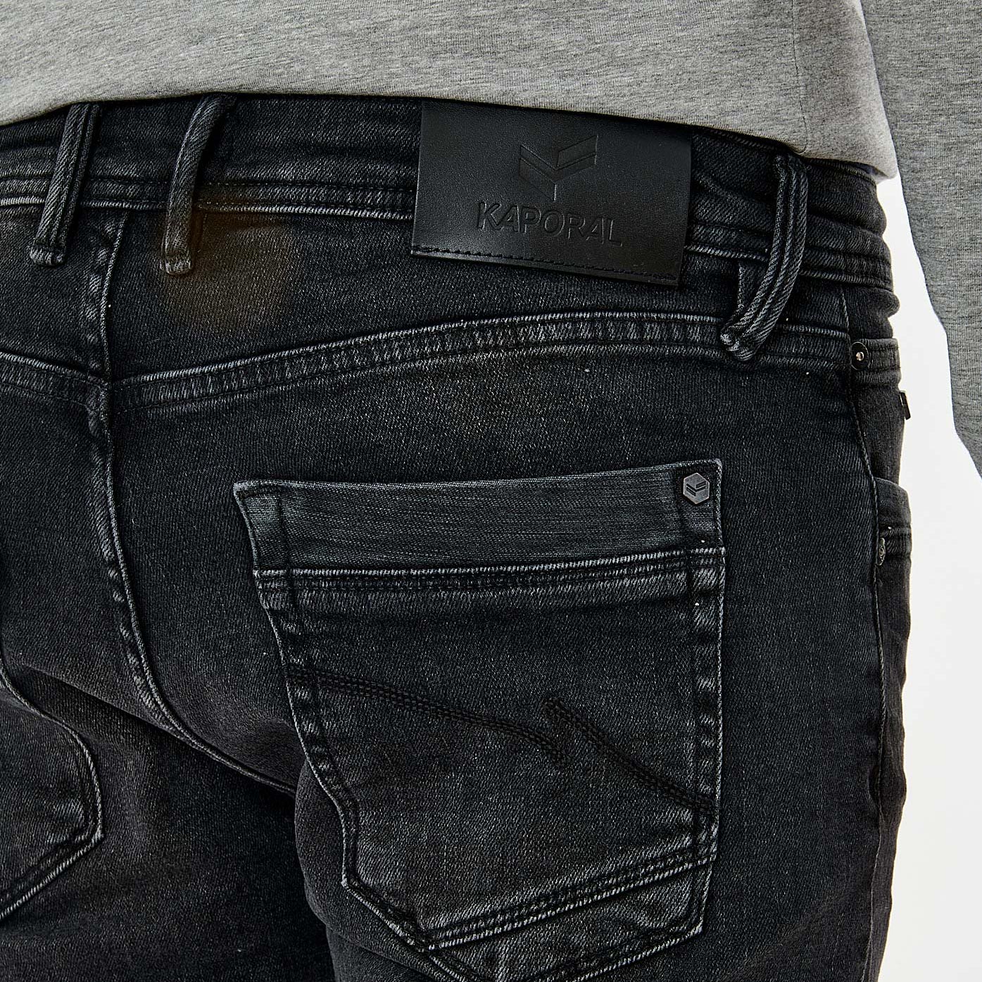 IRISH  Jean slim noir homme