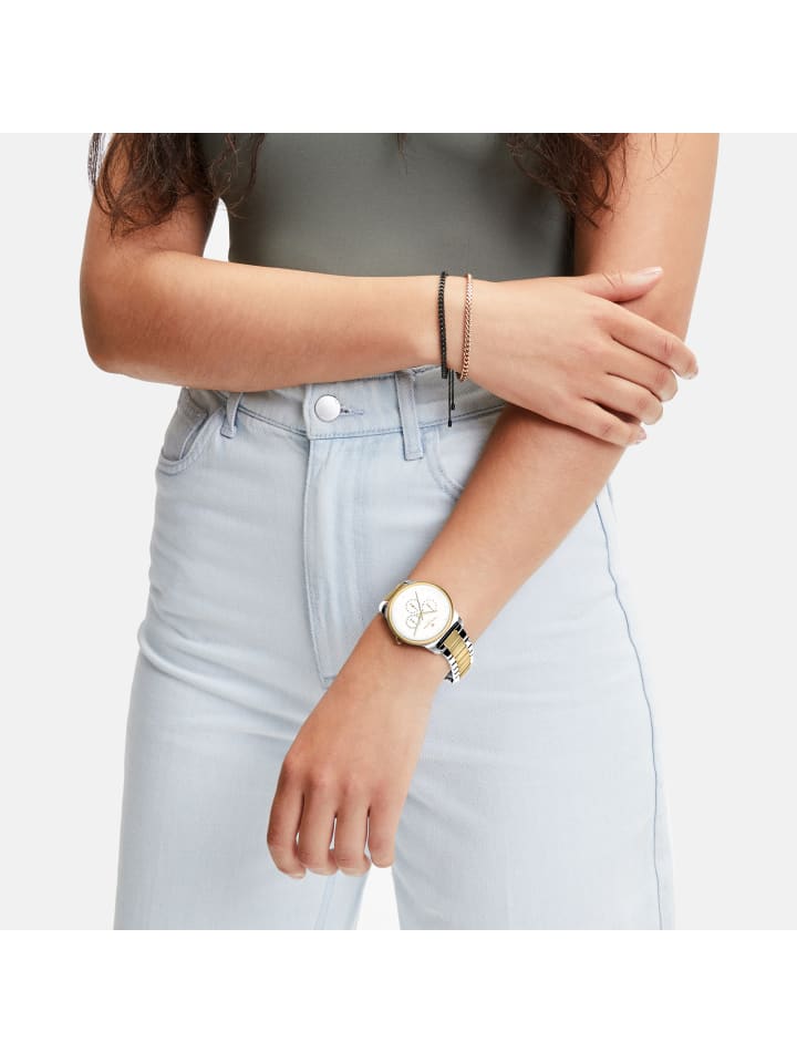 LIEBESKIND BERLIN Armbanduhr in bicolor gold günstig kaufen onesize