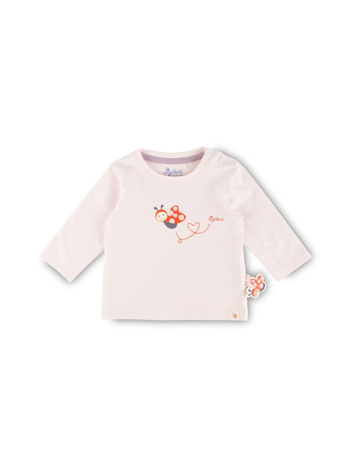 Sigikid Langarmshirt happy ladybug in Hellrosa günstig kaufen