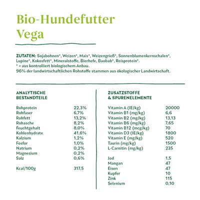 Yarrah Bio Ökologisches Vegetarisch