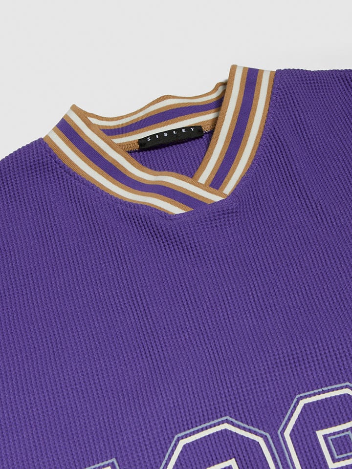 Sisley Longsleeve in Violett günstig kaufen