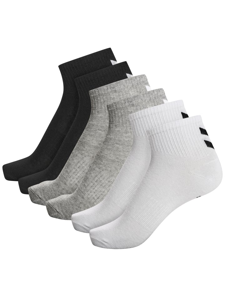 Hummel Hummel Low Socken Hmlchevron Erwachsene in BLACK/WHITE/GREY günstig kaufen