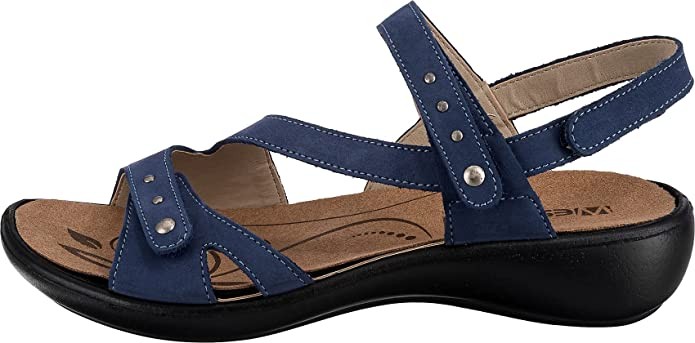 WESTLAND Komfort Sandalen blau