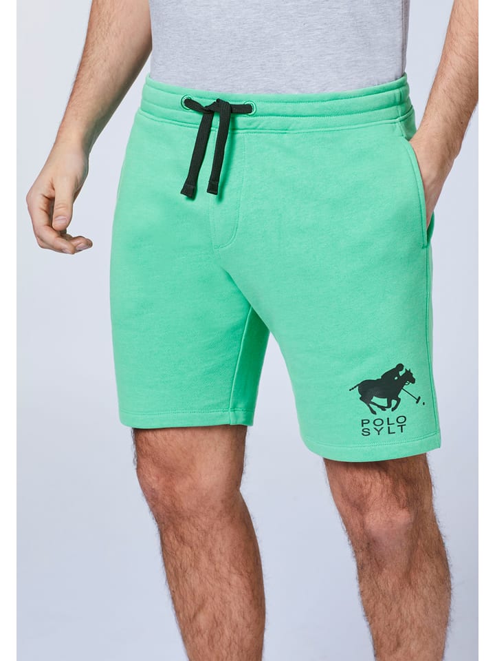 Polo Sylt Shorts in Grün günstig kaufen