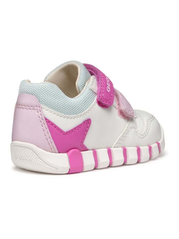 Geox Halbschuhe in Weiß/Pink günstig kaufen