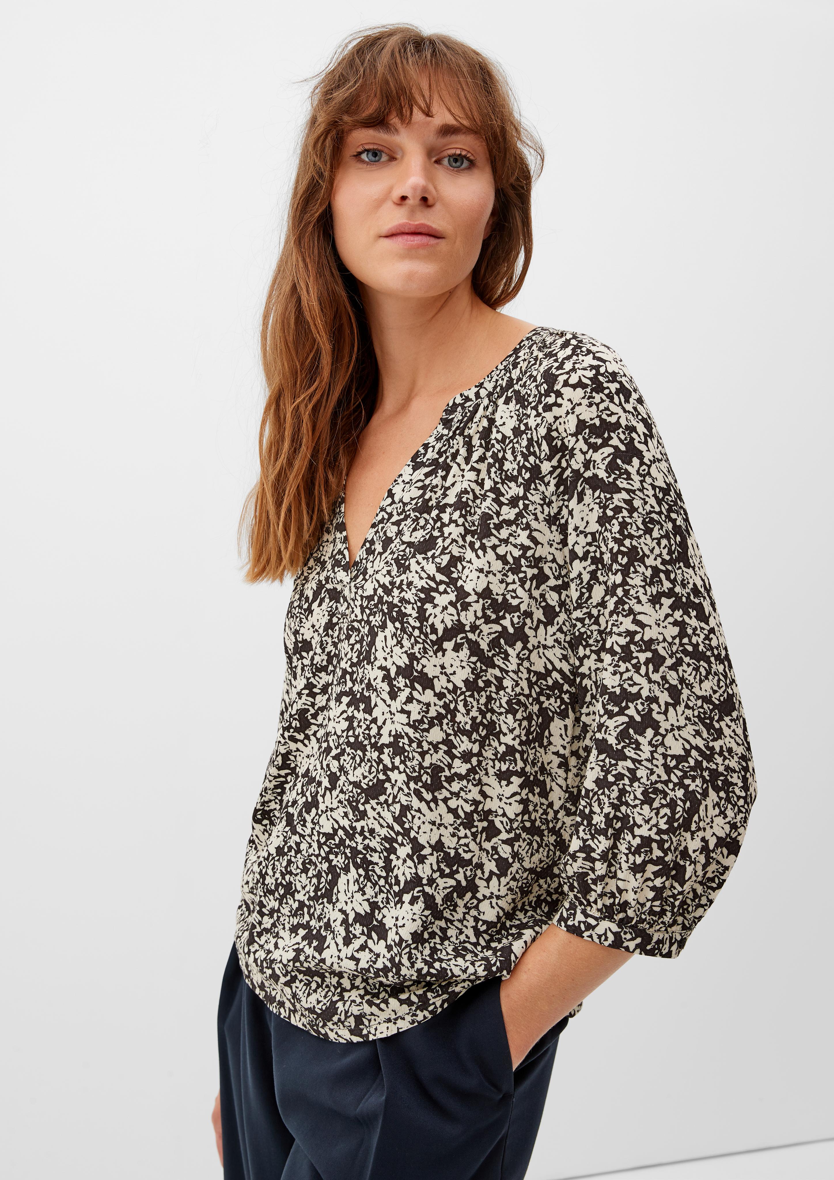 Musterbluse mit Dobby-Struktur  2120530-59A1