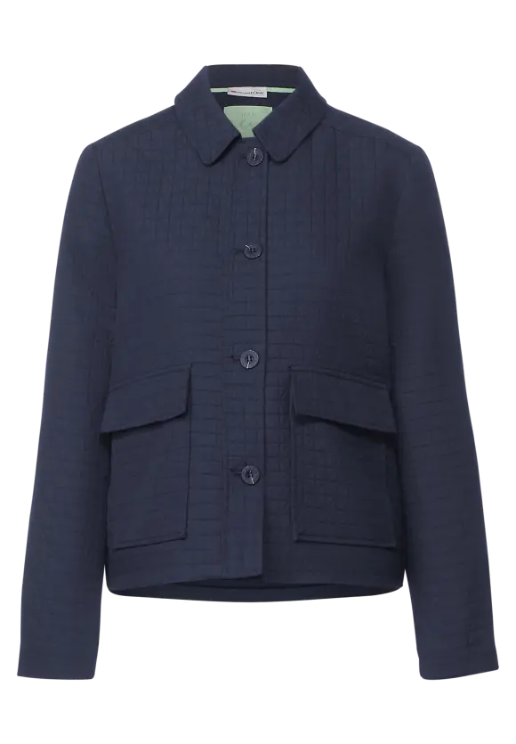 Street One Kurze Jacke im Karodessin