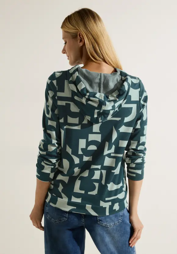CECIL Kapuzenshirt mit Print