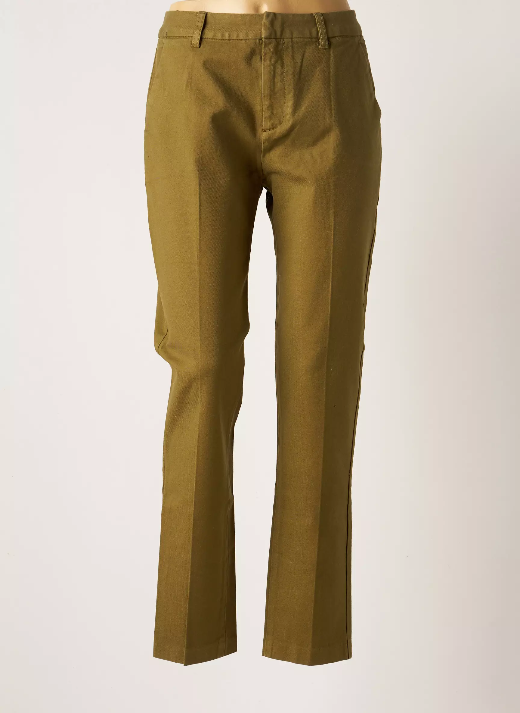 Lab Dip Paris Pantalons Chino Femme couleur vert