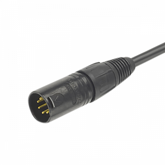 K 109.38 - 1,5 m Anschlusskabel mit 5-pol. XLR-Stecker