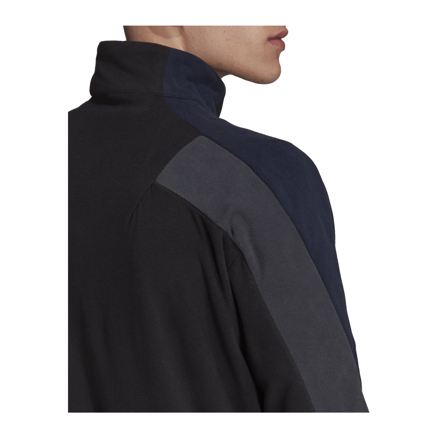 adidas Future Icons Fleece Trainingsjacke Schwarz