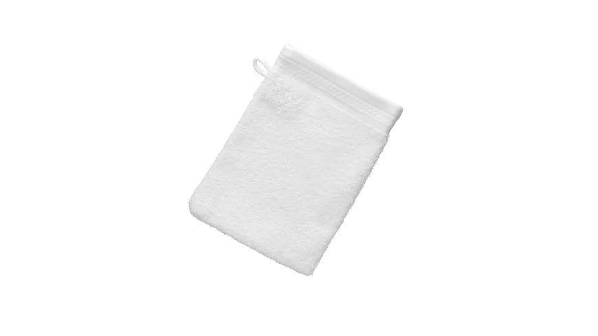 Waschhandschuhe Weiß
