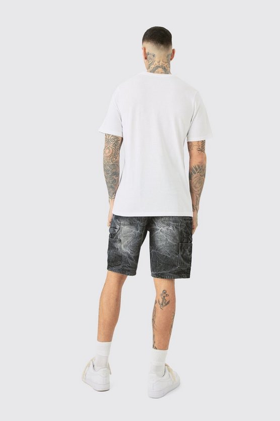 Tall Pour Homme T-Shirt in Weiß