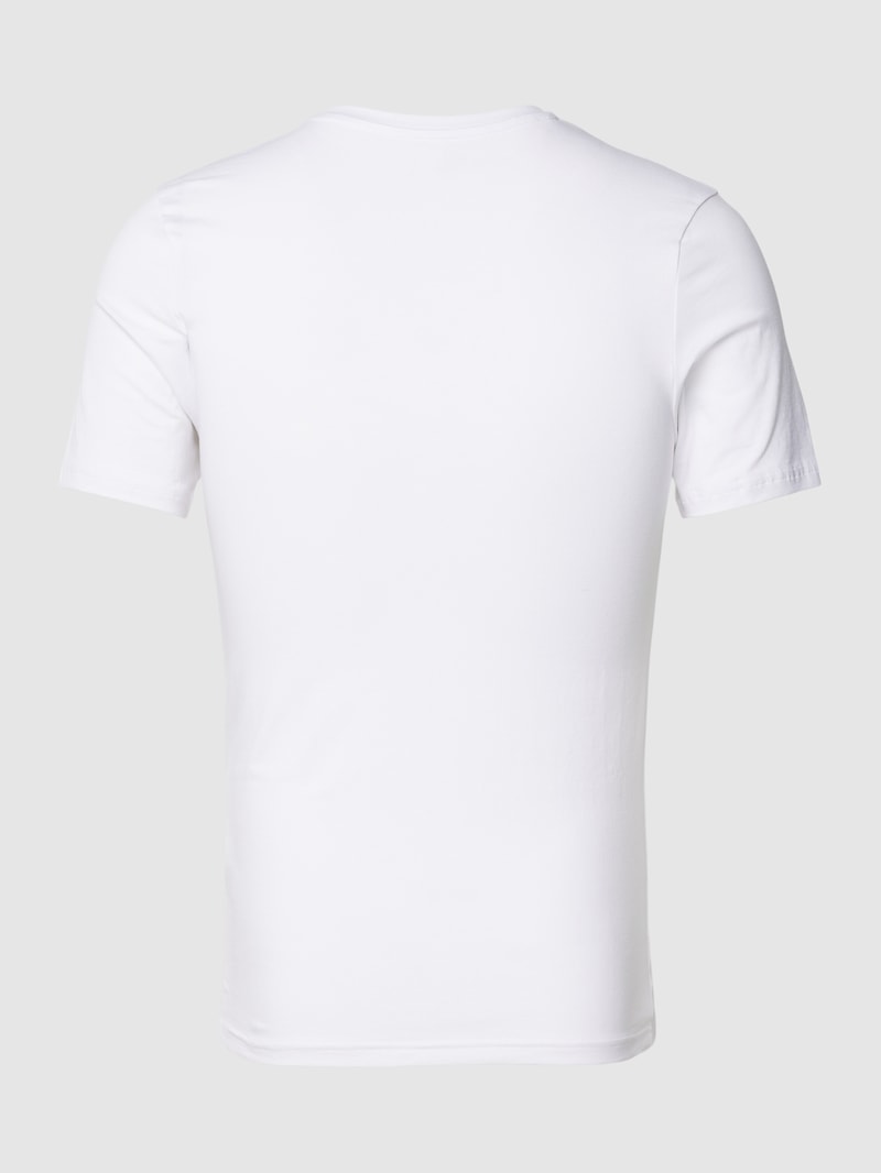 T-Shirt im 2er-Pack Modell 'ESSENTIALS' in weiß