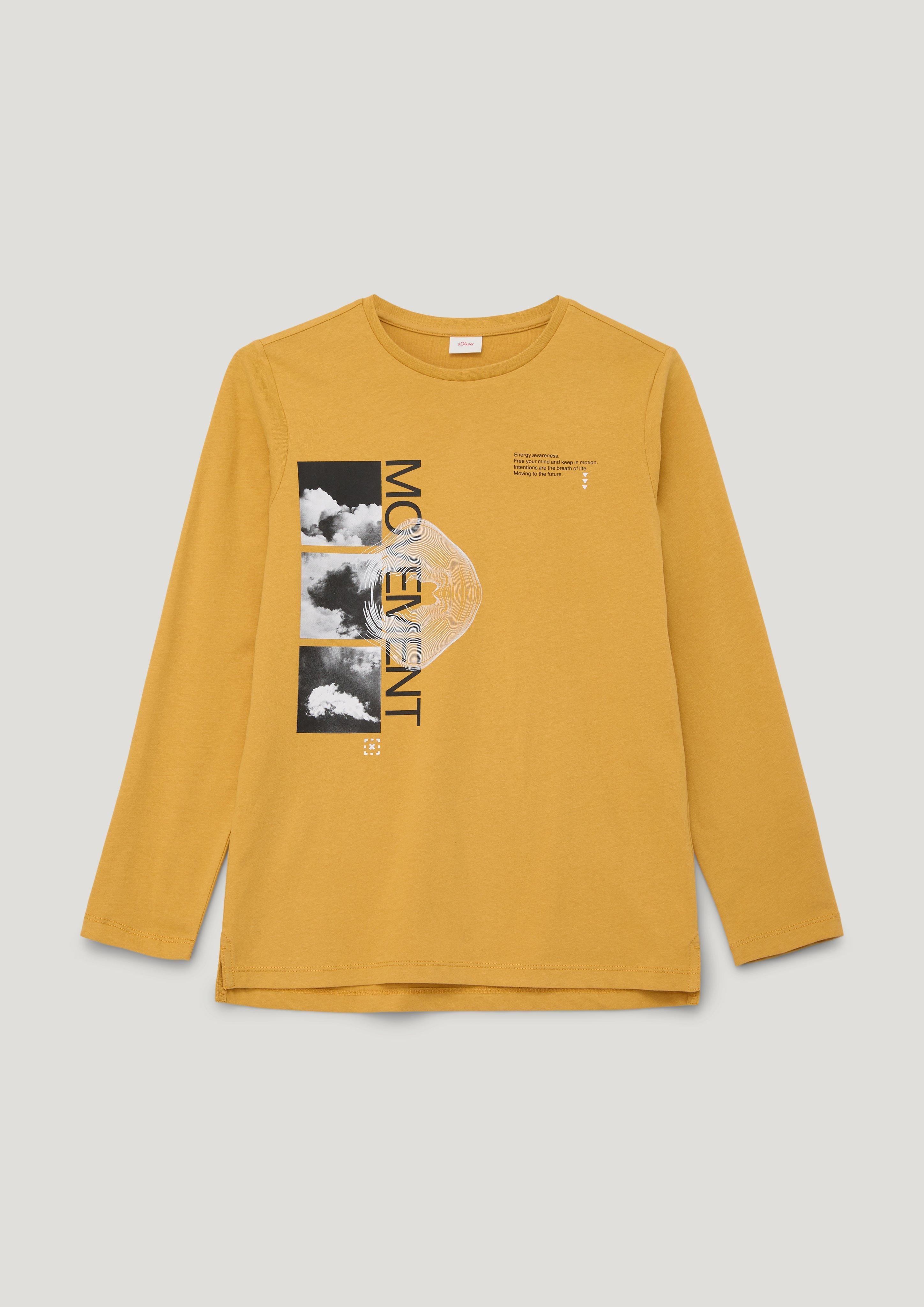 Longsleeve mit Frontprint  2134043-1730