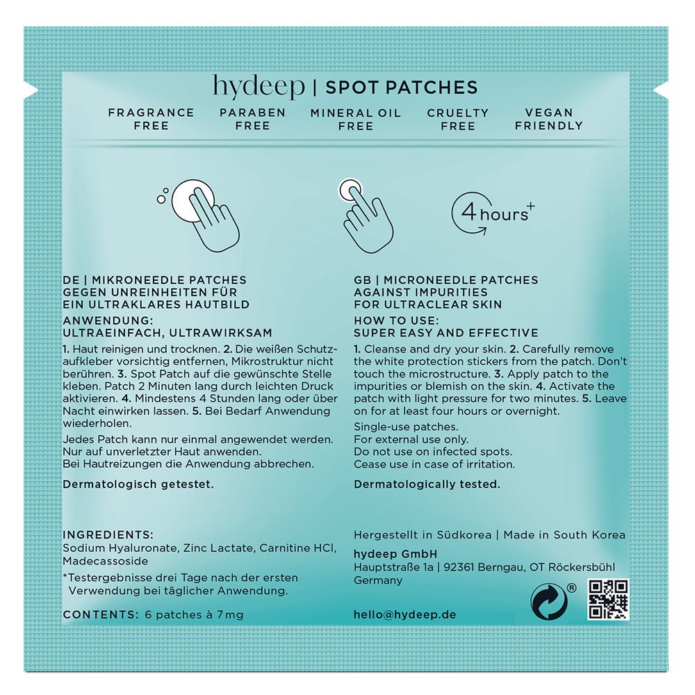hydeep Spot Patches 6 Stück