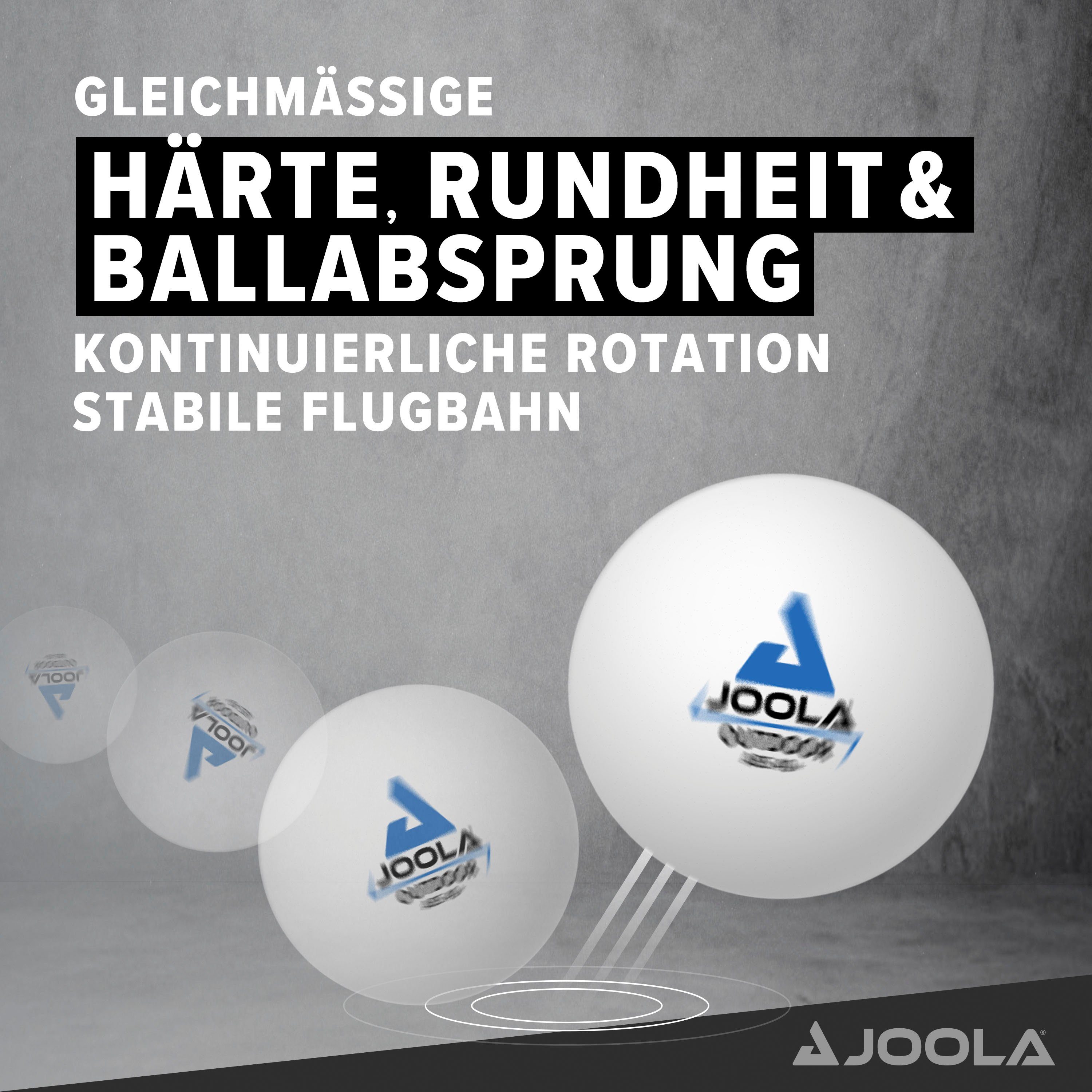 Joola Tischtennisball Outdoor Ball (Packung, 12er-Pack)