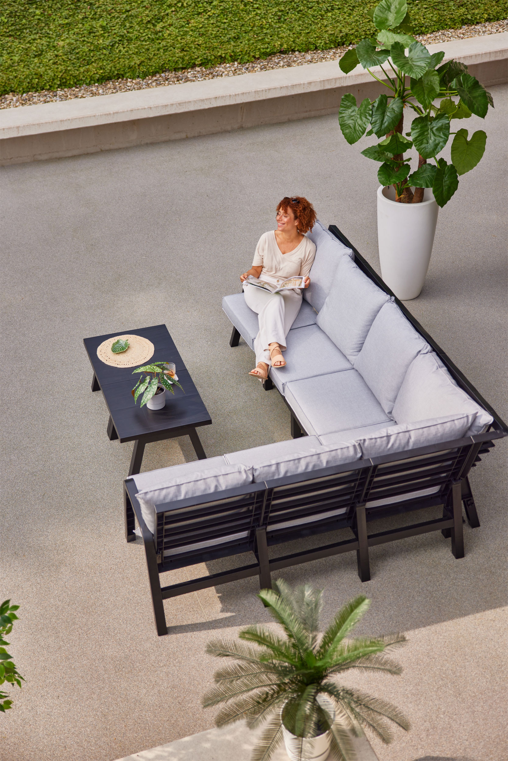 HARTMAN OUTDOOREcklounge-Set groß