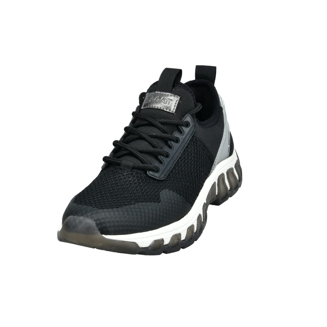 BUGATTI Sportliche Slipper schwarz