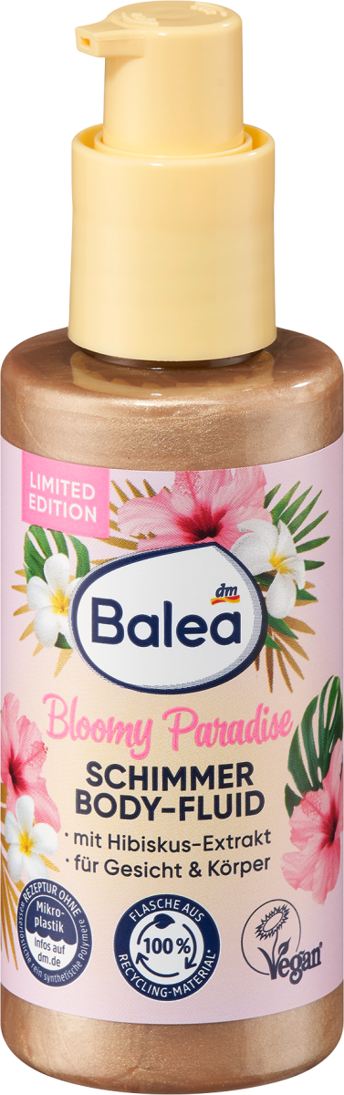 Schimmer Body-Fluid Bloomy Paradise, 75 ml