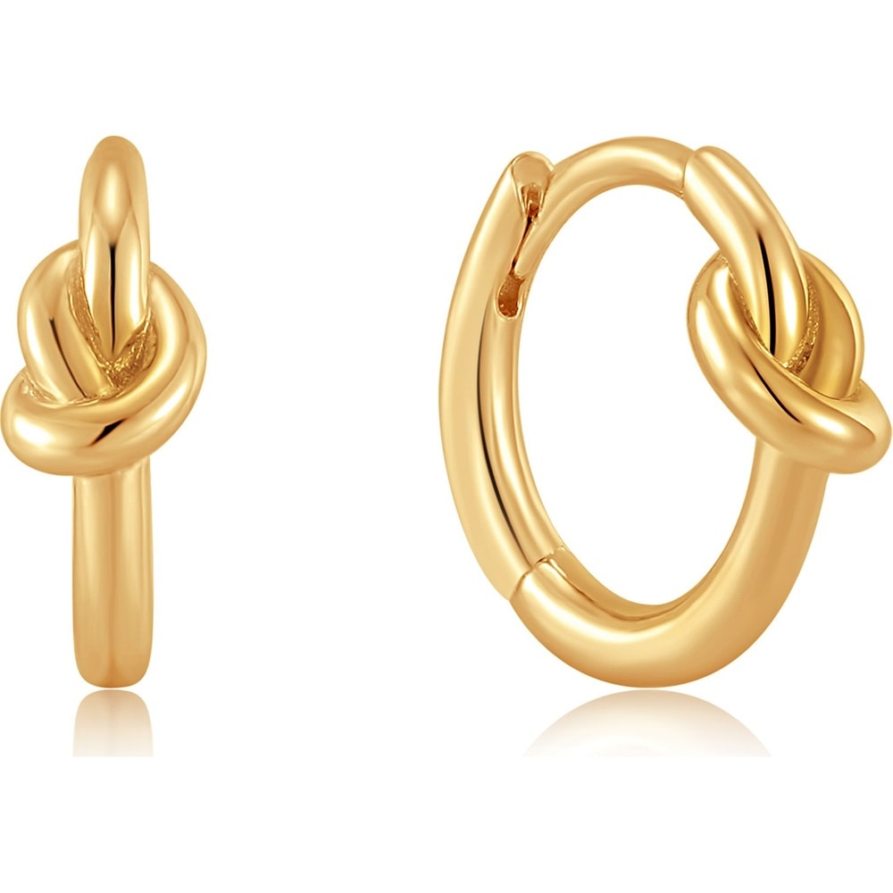 Ania Haie Créoles 925 Argent Boucles d'oreilles