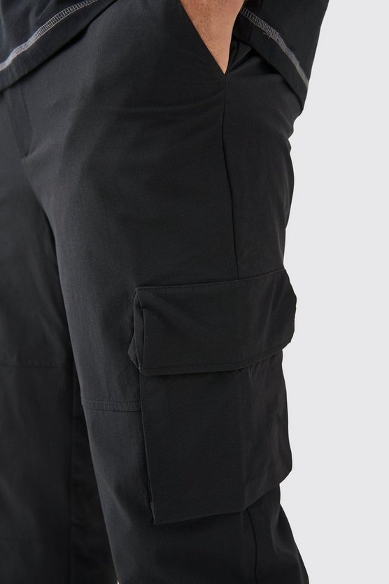 Stretch Hose mit 3D Cargo-Taschen