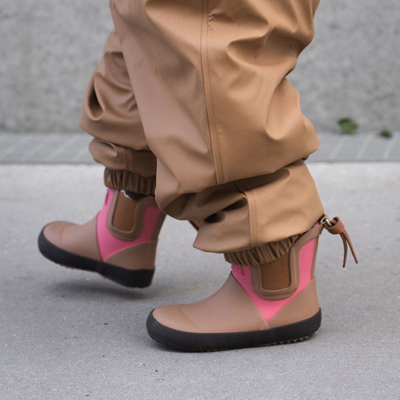 aarhus rain suit caramel - Braun