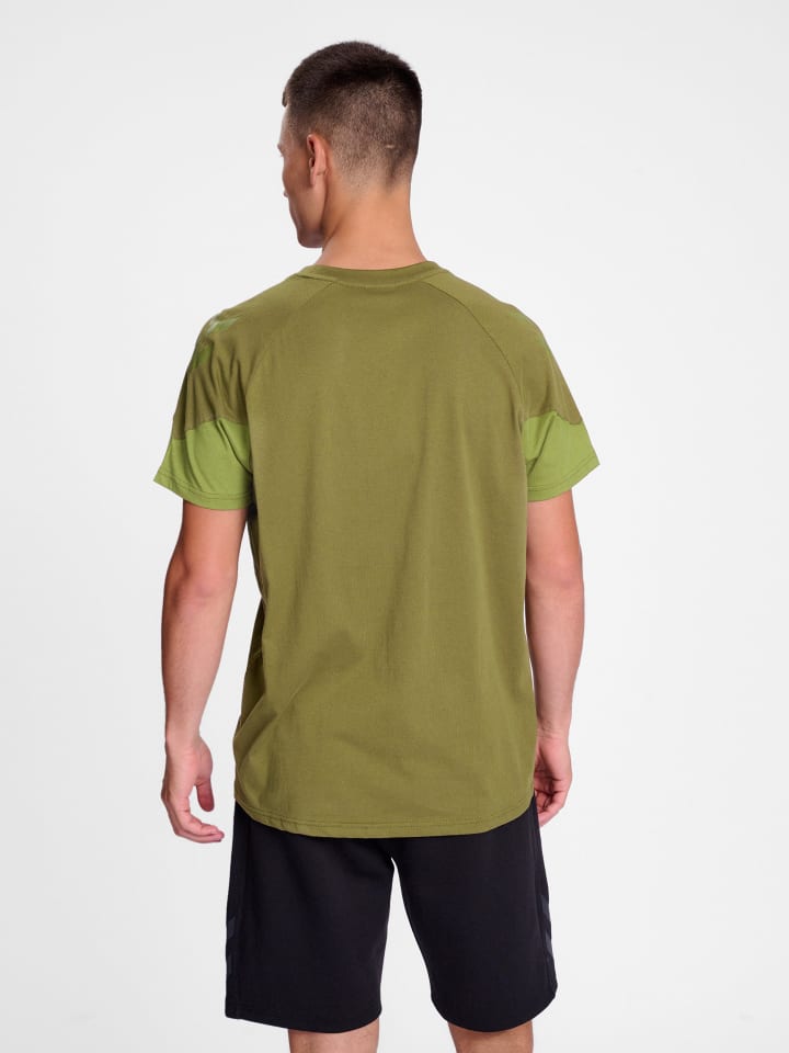 Hummel Hummel T-Shirt Raglanärmel Hmltravel Herren in MILITARY OLIVE günstig kaufen