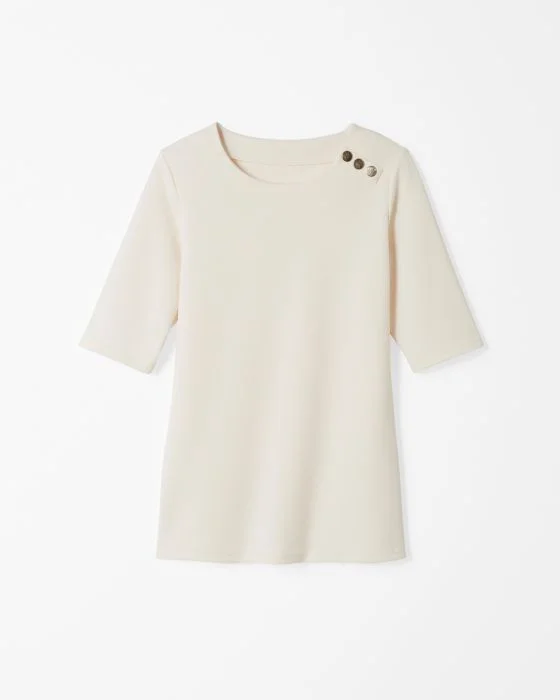 Tee-shirt en maille texturée