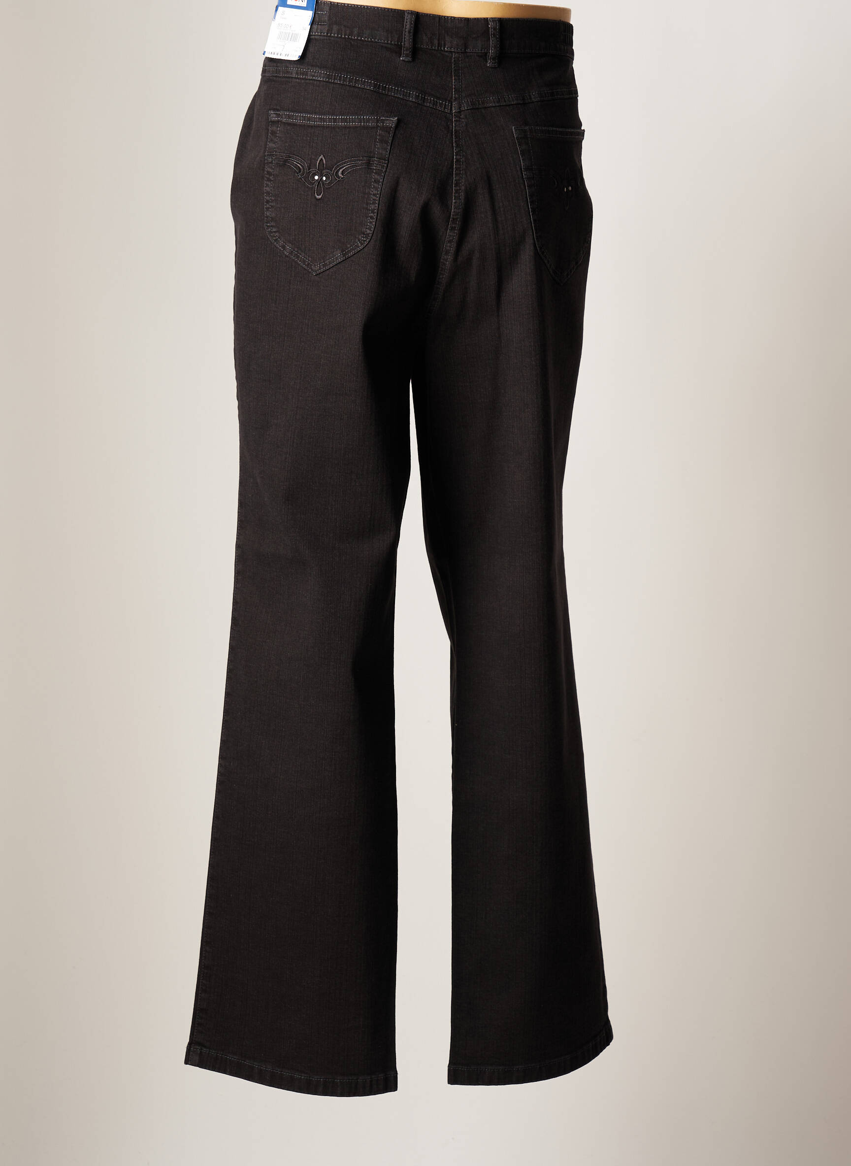 Toni Jeans Coupe Droite Femme couleur noir