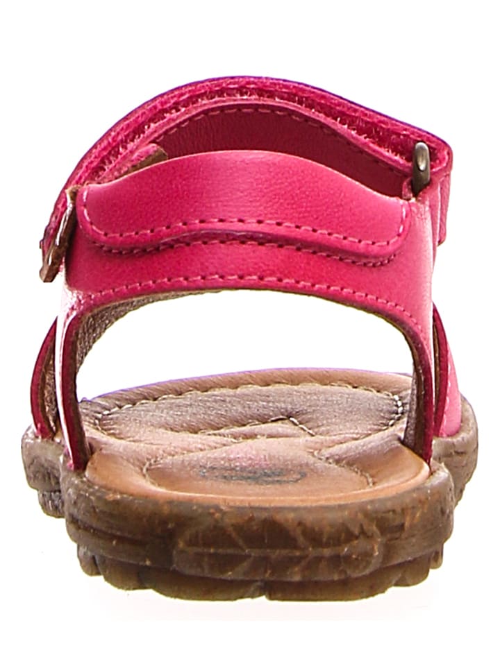 Naturino Leder-Sandalen in Fuchsia günstig kaufen