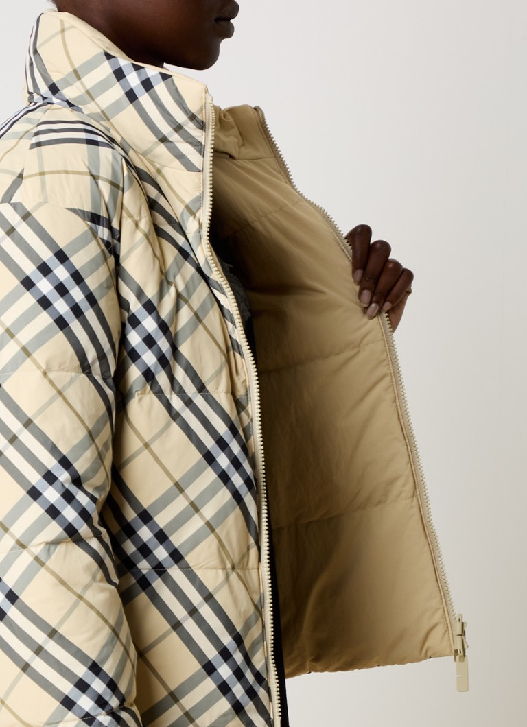 Burberry divpusēja pūsta jaka ar sānu kabatām