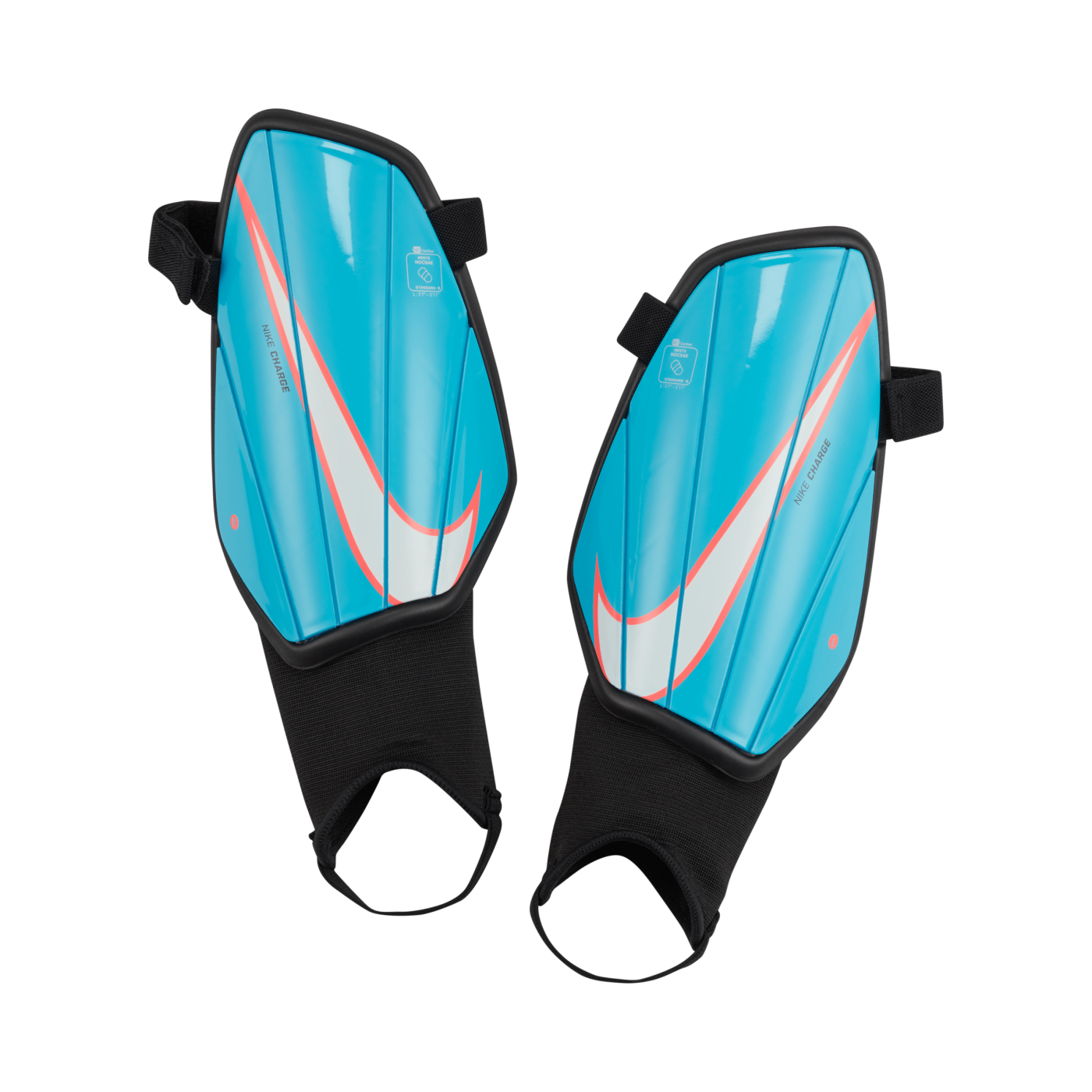 Nike Charge Schienbeinschoner Blau Schwarz F417