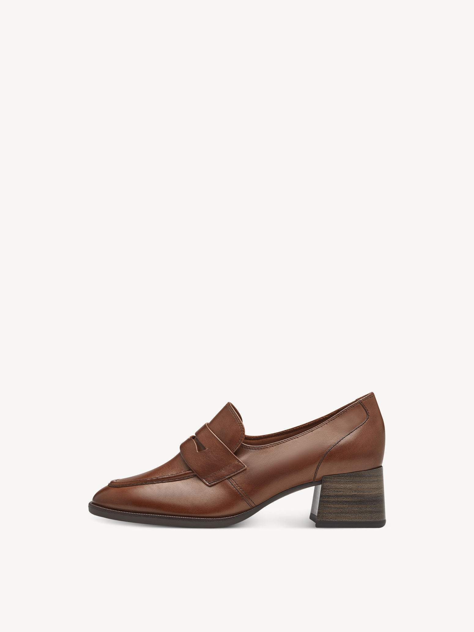 Slipper en cuir - marron