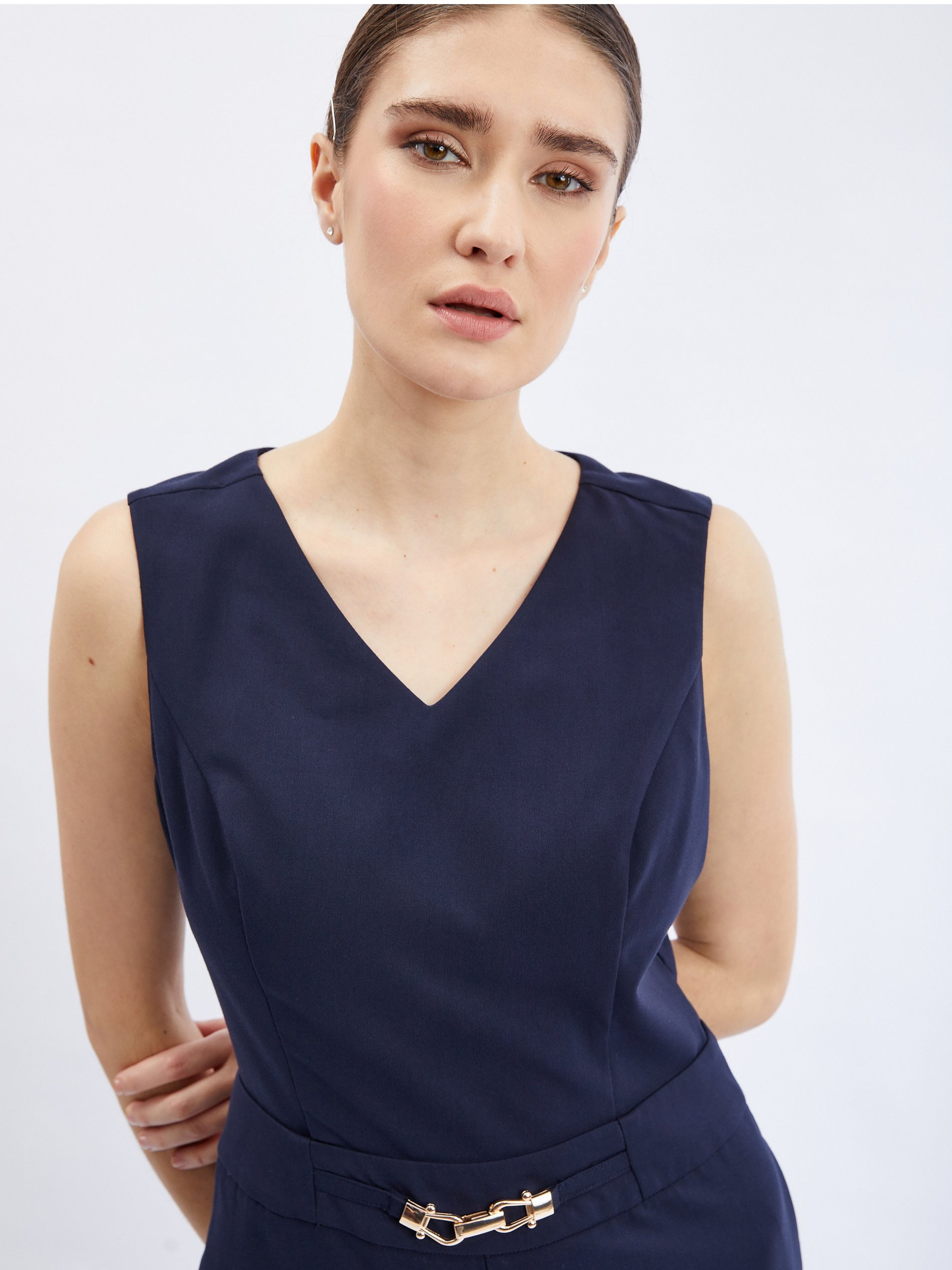 Dunkelblauer Damen-Overall ORSAY