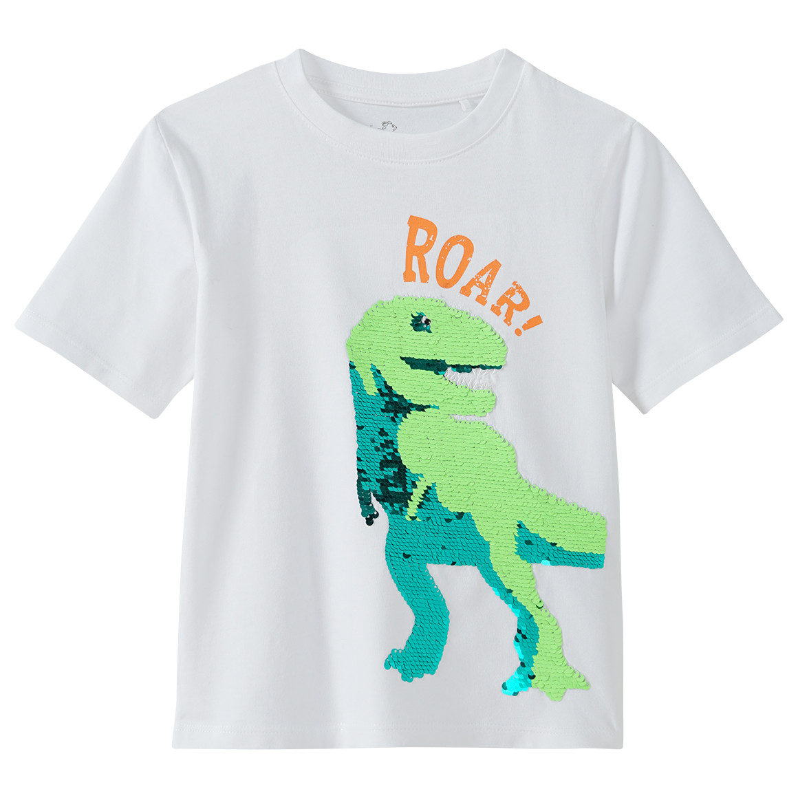 Jungen T-Shirt mit Wendepailletten