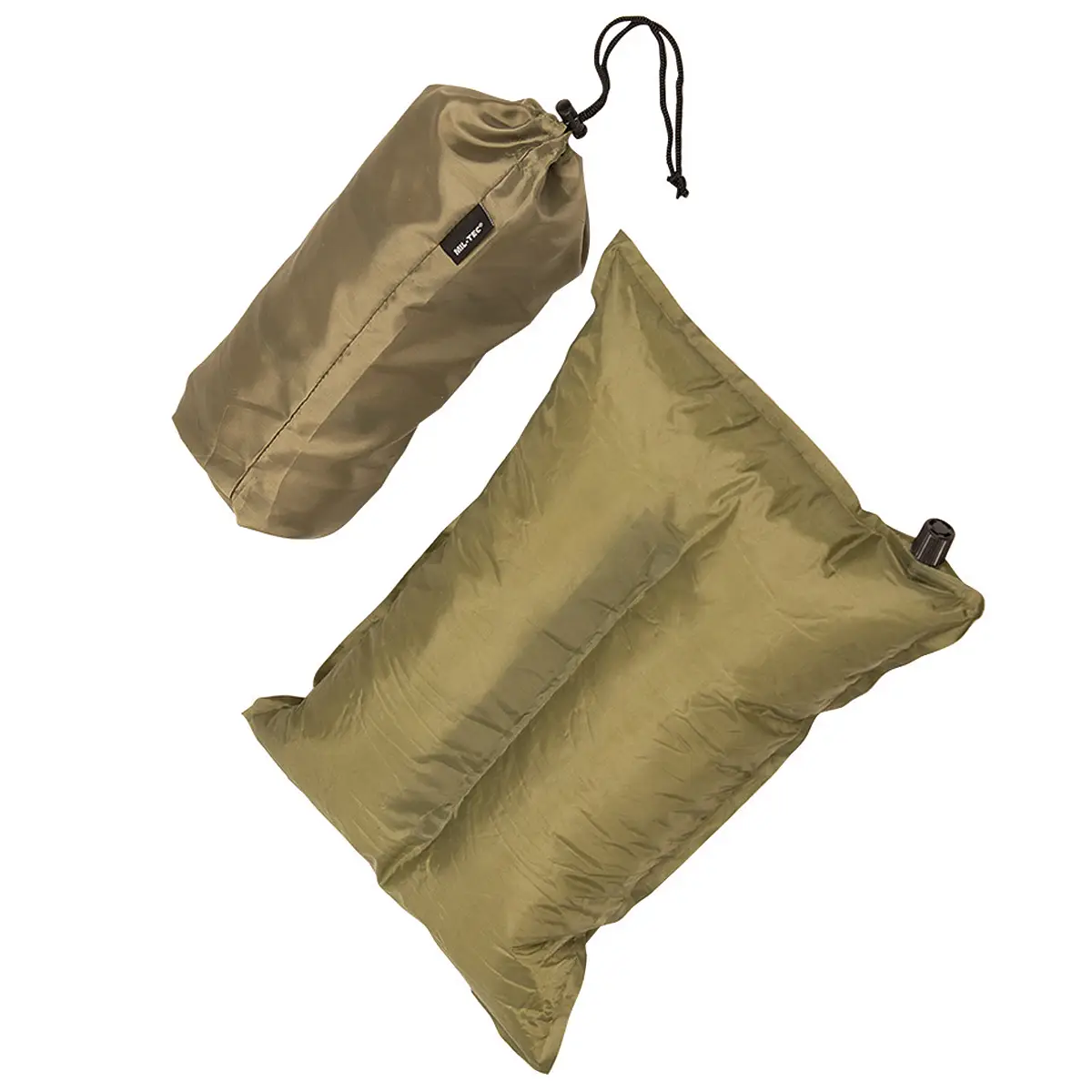 Kissen selbstaufblasbar oliv