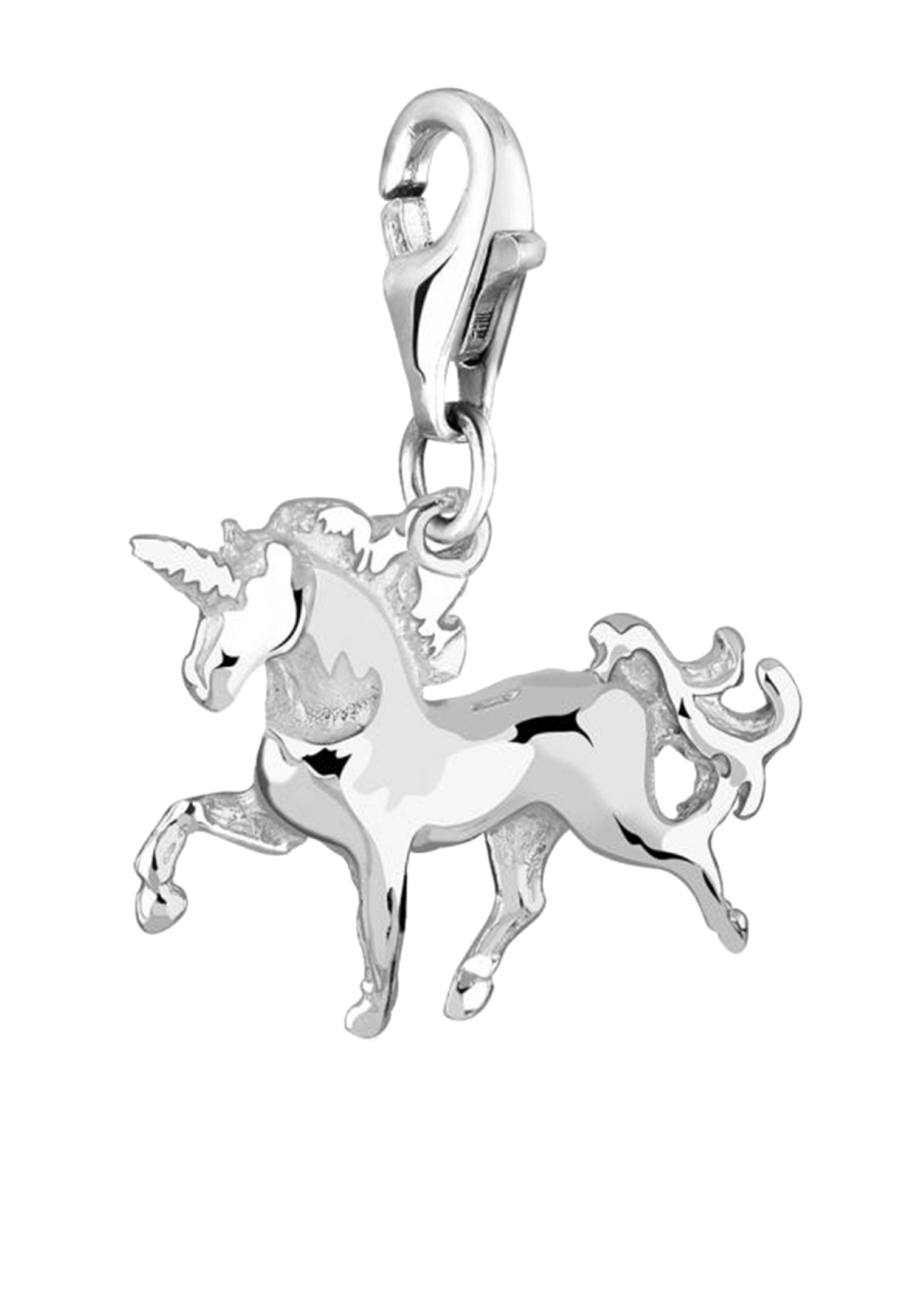 Pandantiv Nenalina Unicorn Trend Blogger pentru femei - (925/1000) Argint placat cu aur