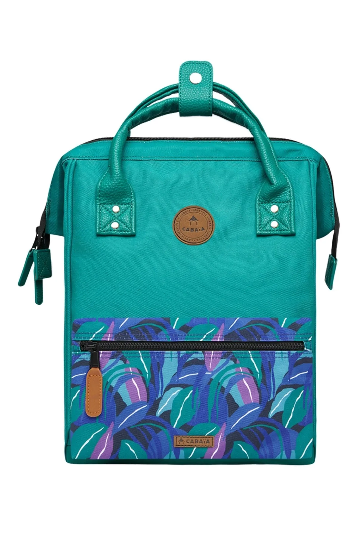 Cabaia  Rucksack - Grün - Geblümt