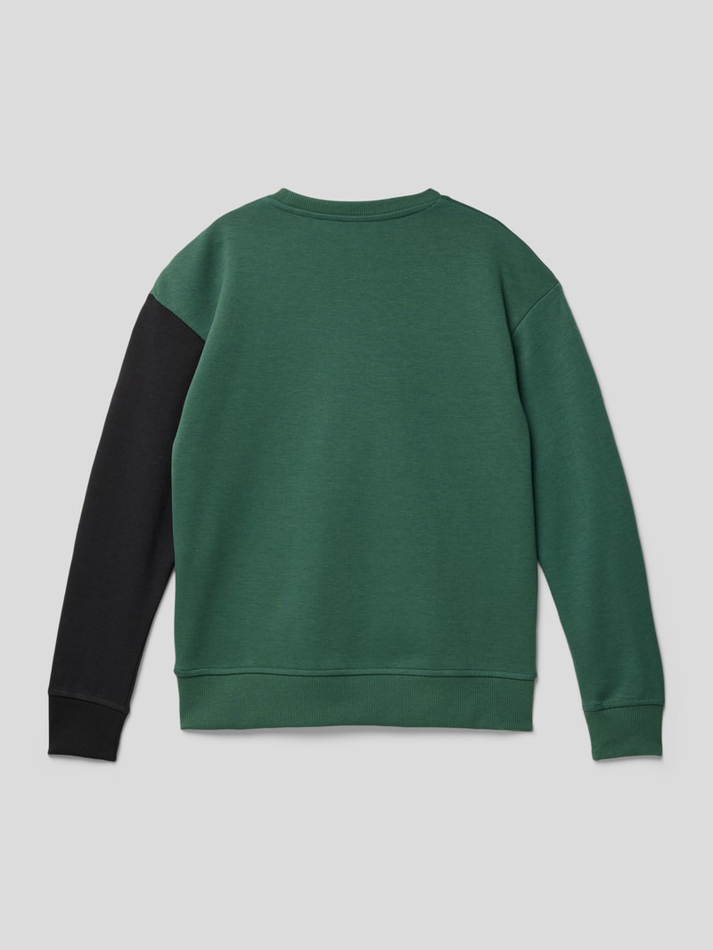 Sweatshirt mit Motiv-Print Modell 'JOROLI' in grün