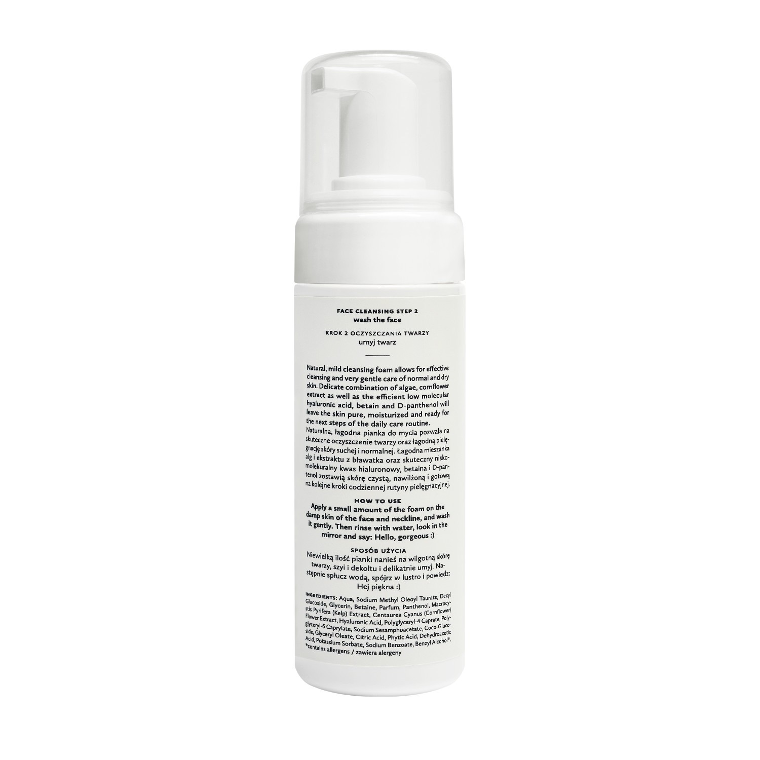 Natural Face Wash Foam