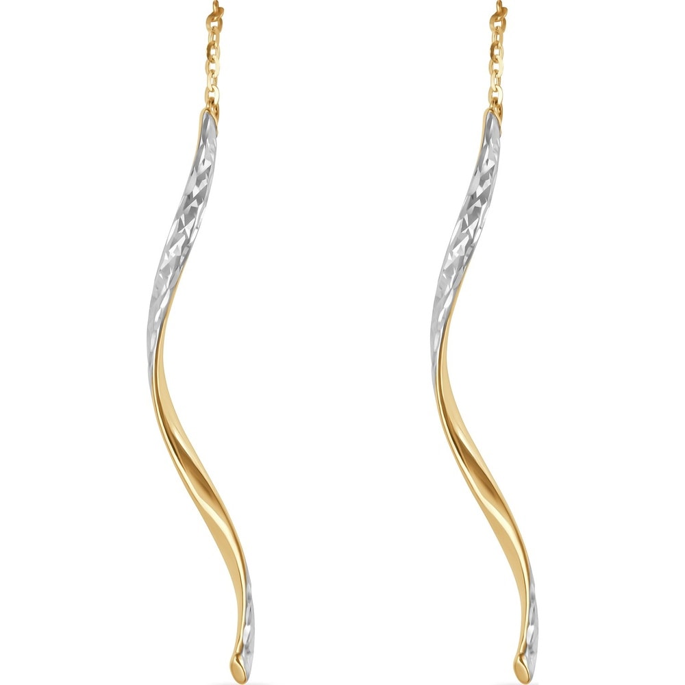 FAVS Boucles d'oreilles 375 Or jaune Boucles d'oreilles