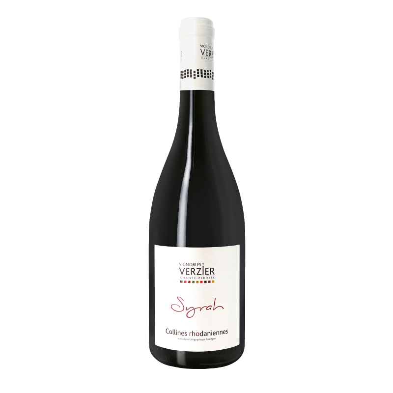 Vin de Pays Syrah 2018 - Collines Rhodaniennes - Rhône - Verzier Chante-Perdrix (75CL.)