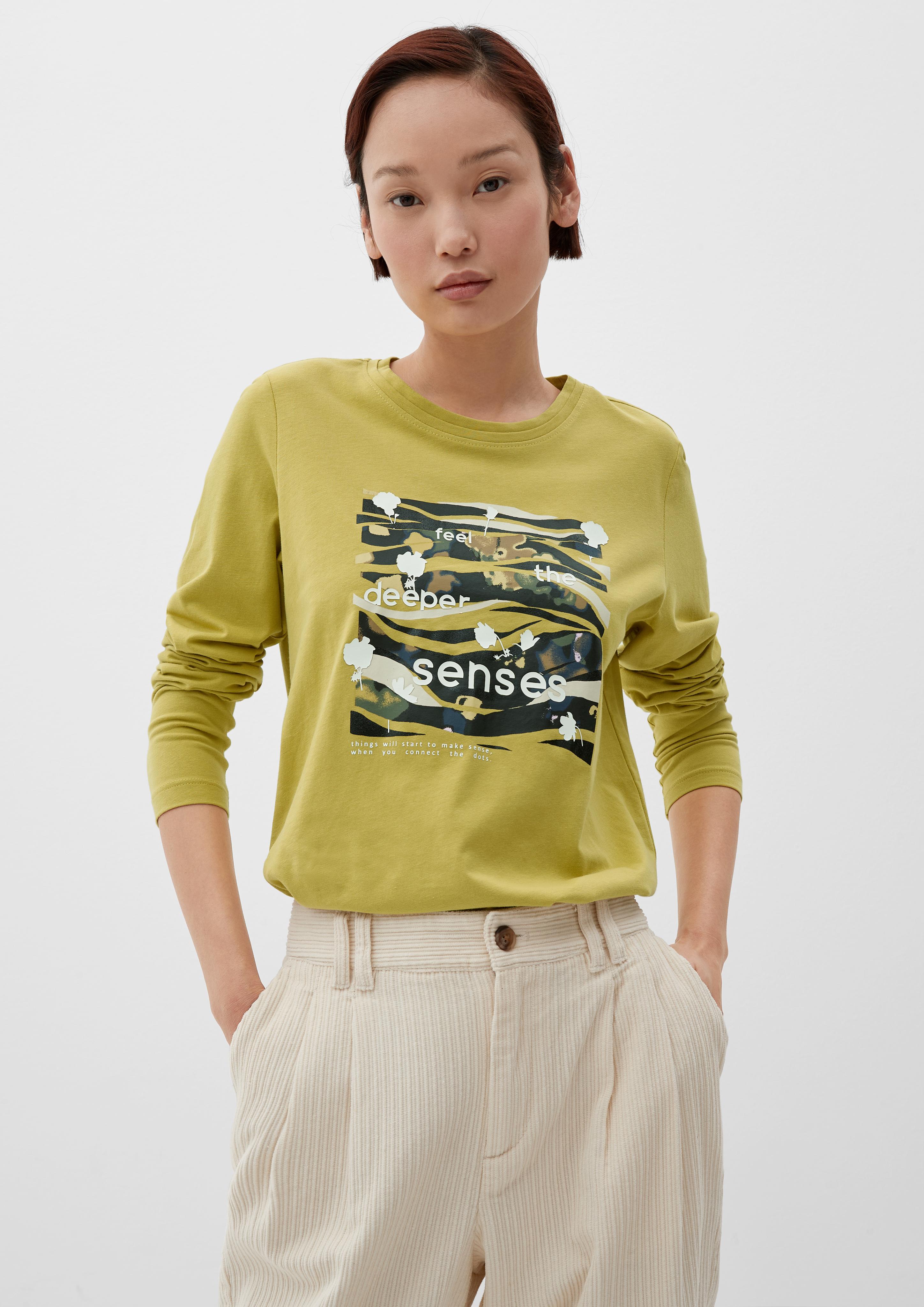 Print-Longsleeve mit 3/4-Ärmeln  2122515-14D1