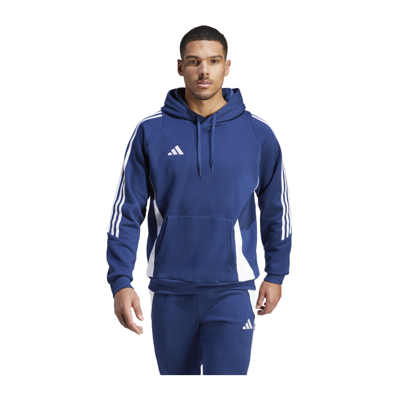 adidas Tiro 24 Hoody Blau Weiss