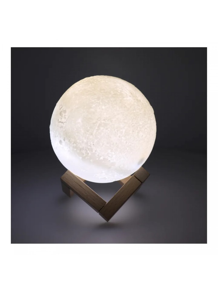 COFI 1453 Tischlampe / Luftbefeuchter Mondförmig 880 ml Feuchtigkeitsspender in Weiß günstig kaufen onesize