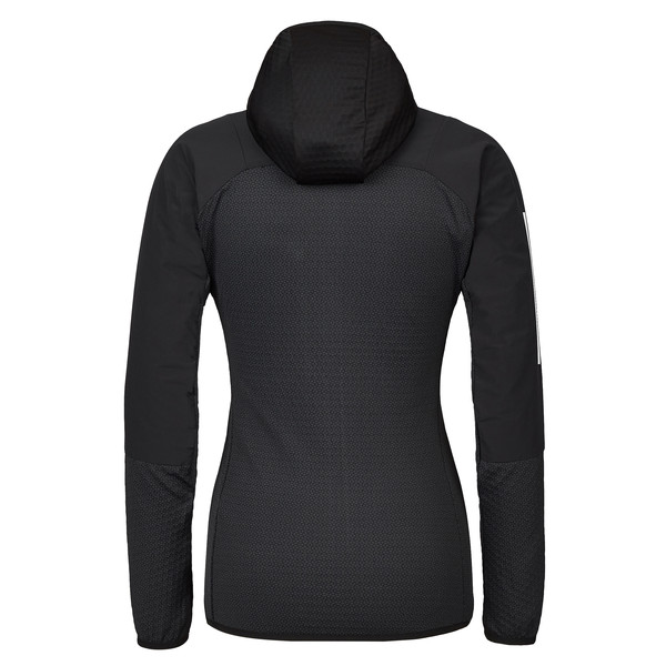 W TECHROCK FLOOCE WIND HOODED JACKET Damen - Fleecejacke