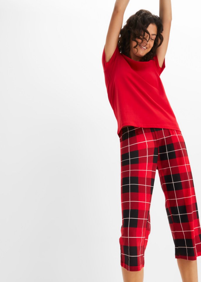 Pyjama und Capri Pyjama (4-tlg. Set)