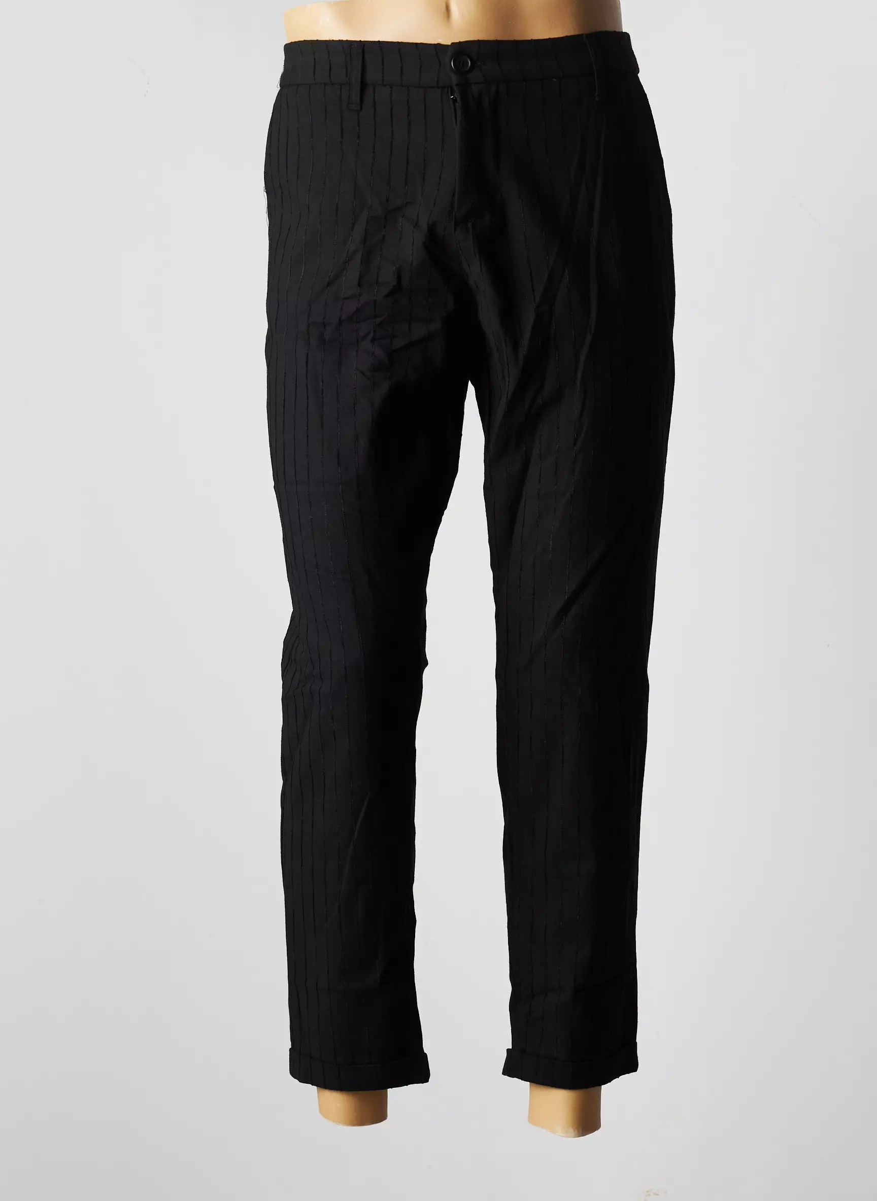 Imperial Pantalons Slim Homme couleur noir